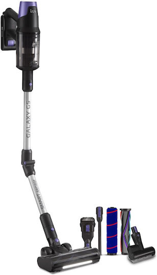 Izzy GALAXY G5 Επαναφορτιζόμενη Σκούπα Stick 29.6V Μωβ