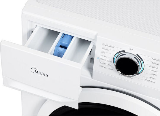 Midea Washing Machine 9kg 1400 Rounds MF110W90BA10/W-GR