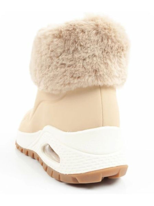 Uno Rugged Women's Ankle Boots Beige