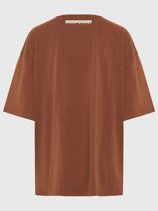 Women's T-shirt Brown