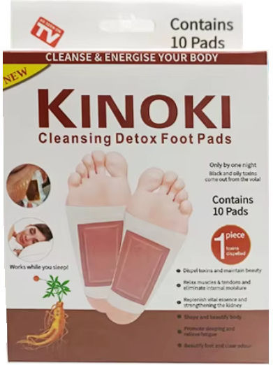 Kiyome Kinoki Επιθέματα Αποτοξίνωση Άρωμα Ginseng 10τμχ