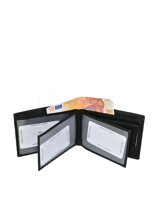 Men's Wallet Travel with RFID Black