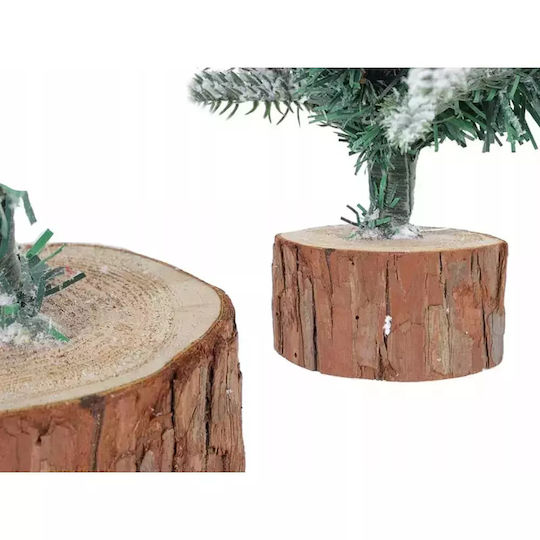 Christmas Decorative Snowy Wood Tree 50cm