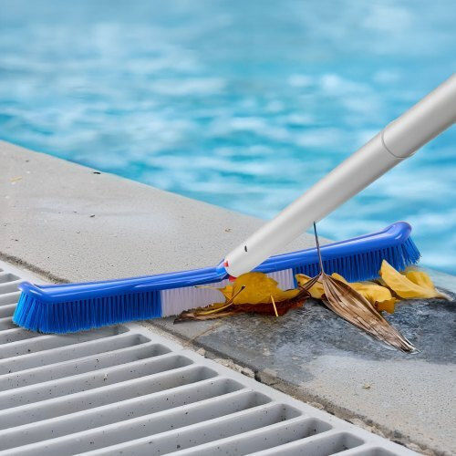 Vevor Complete Pool Cleaning Set 4-in-1 2 Brushes 2 Leaf Nets Without Poles Bcgycqjtjycqoqbuj001v0