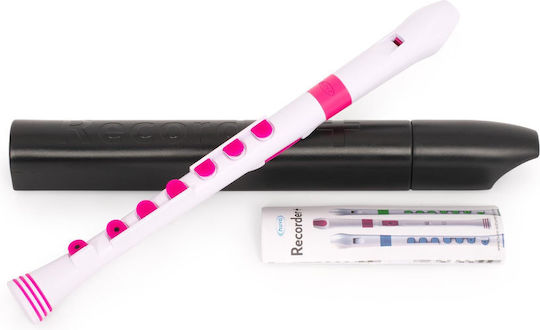 Nuvo Recorder+ Baroque White-pink Flaut