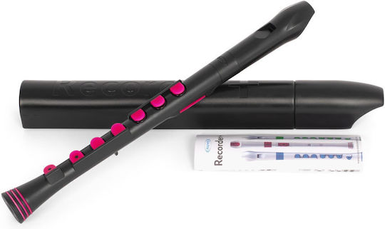 Nuvo Recorder+ Baroque Black-pink Флейта