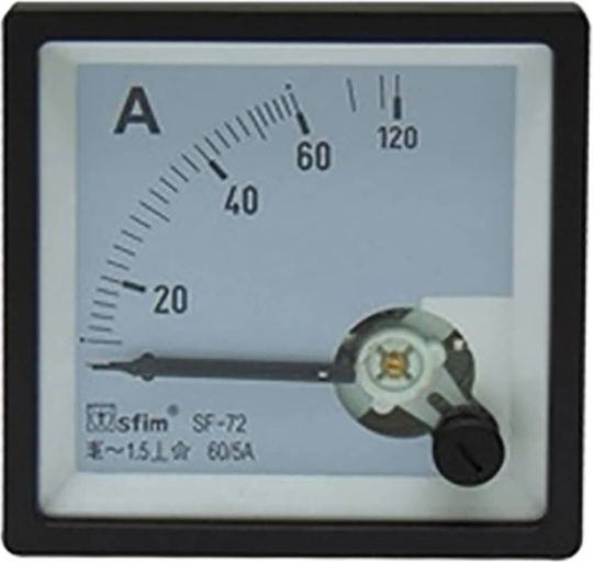 Sfim Ampermetru Panou Electric Ușă Îngropat Monofazic 01.034.0054