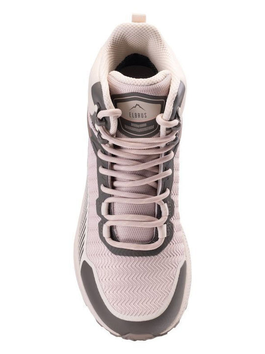 Elbrus Damentricke Wanderschuhe Wasserdicht Rosa