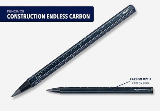 Creion Troika “Construction Endless Carbon” Pen20/cb