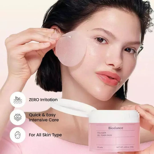 Biodance Facial Toning Gel with Ceramides, Panthenol & Peptides 60 Pieces