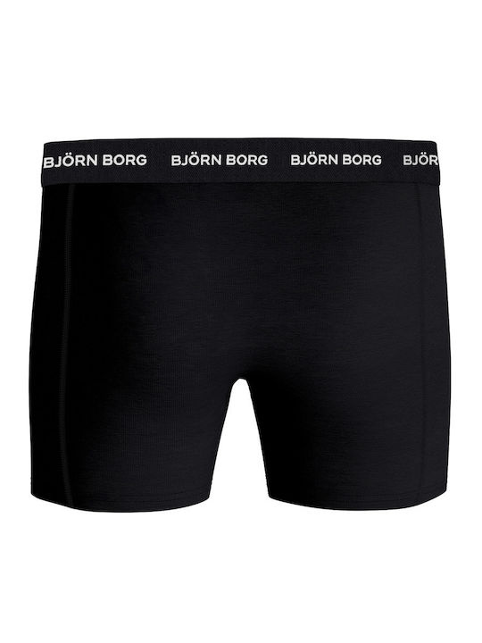 Herren Boxershorts Schwarz 3Packung