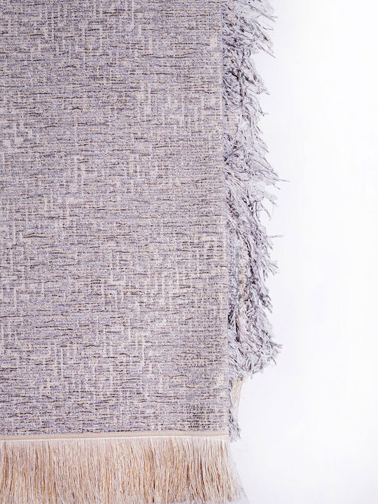 Sunshine Rene Ριχτάρι Τετραθέσιου Καναπέ Chenille 180x340εκ. Dark Grey