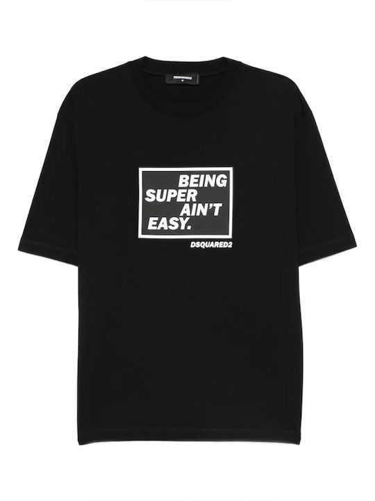 T-shirt Μαύρο