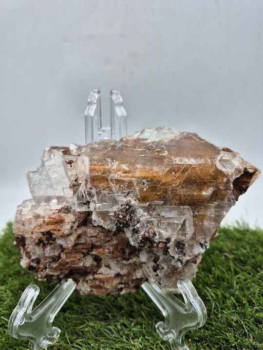 Raw Selenite Iron Oxidation