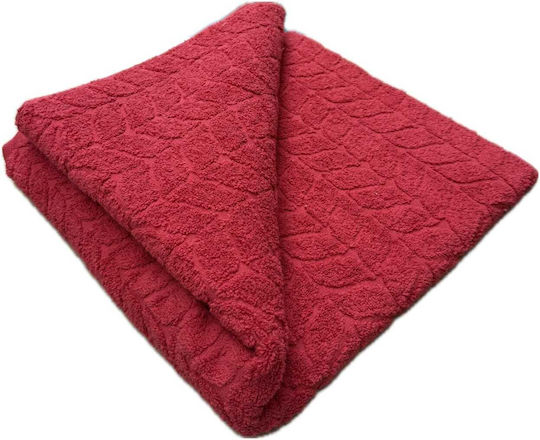 Πετσέτα Σώματος 70x140εκ. Κοκκινη Βάρους 560gr/m²
