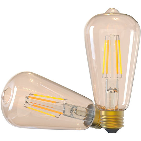 Tellur Smart Lampe LED 6W für Fassung E27 Einstellbar Weiß 600lm Dimmbar