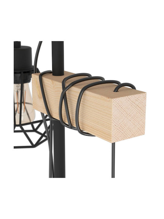 Eglo 44081 Floor Lamp Townshend 2xe27 60w 230v FSC Certified