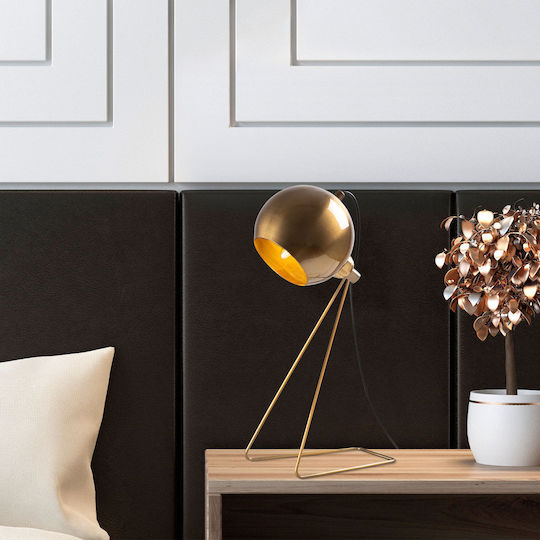 Opviq Lustră Decorativă cu Soclu pentru Bec E14 Galben