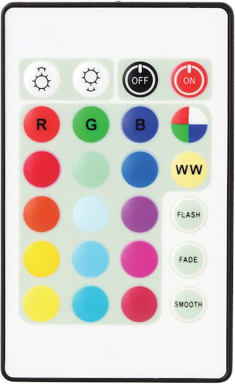 Eglo Ταινία LED 24V RGB Φως 8m με Τροφοδοτικό & Τηλεχειριστήριο