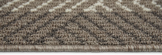Non-Slip Kitchen Runner Mat Carmel Mocha-Ivory 67x140