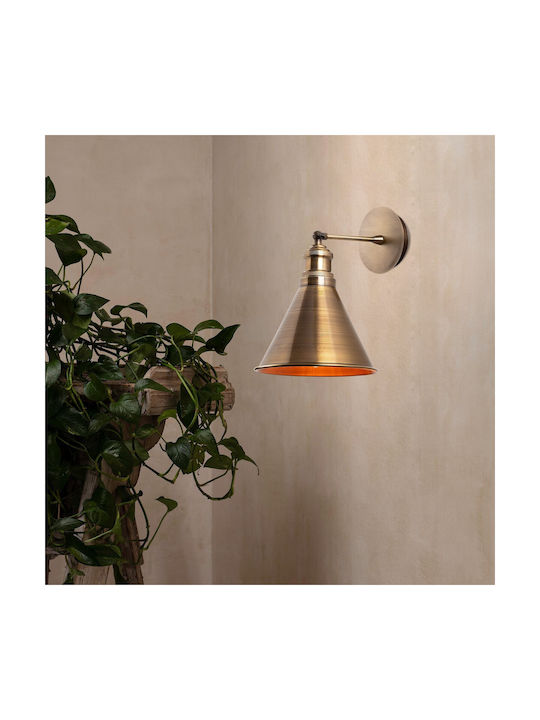Opviq Lampă De Perete Auriu 20x29cm