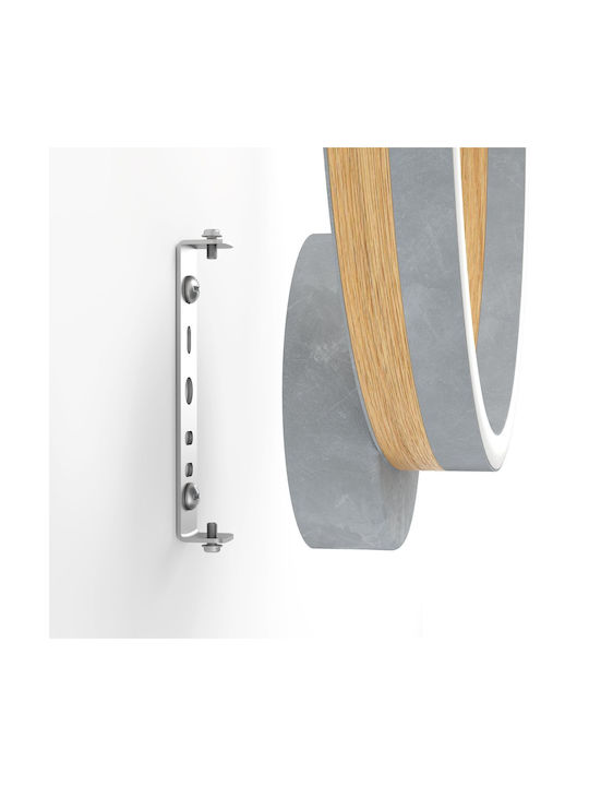 Eglo Cadinaro Modern Leuchte Wand mit Integrierter LED und Warmweißes Licht 30x30cm
