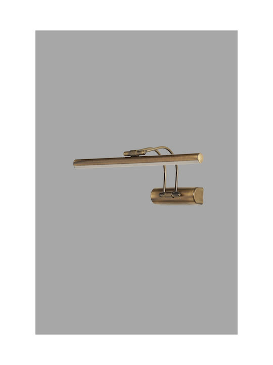 Opviq Lumină De perete LED Bronz 35x25x21cm