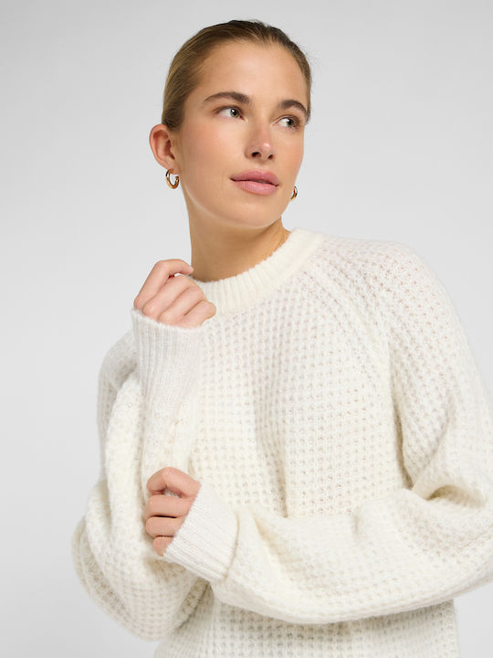 Damen Pullover Ecru