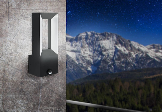 Eglo Riforano Wandmontierte Außen-Deckenleuchte LED IP44 5W mit Warmweiß Licht 11x29εκ.