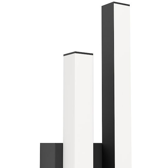 Eglo Serricella Wall-Mounted Outdoor Ceiling Light LED IP55 with Warm White Light 10x49.5εκ.