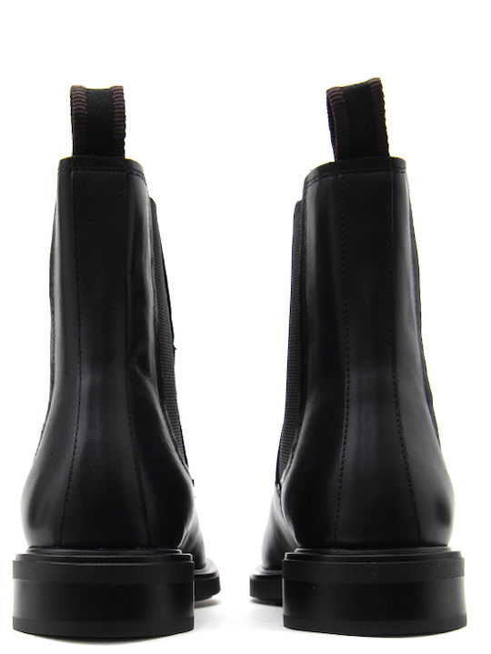Freya Leather Women's Chelsea Ankle Boots Black