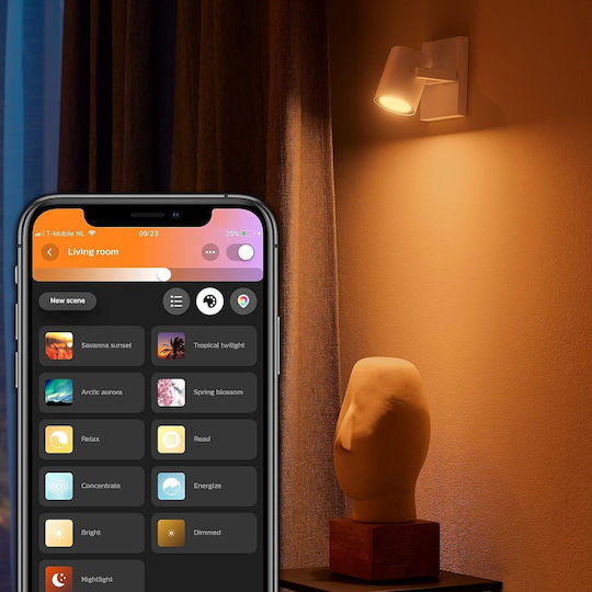 Philips RGBW-Spotlight Dimmbar LED Hue Argenta 1xGU10/4,2W/230V