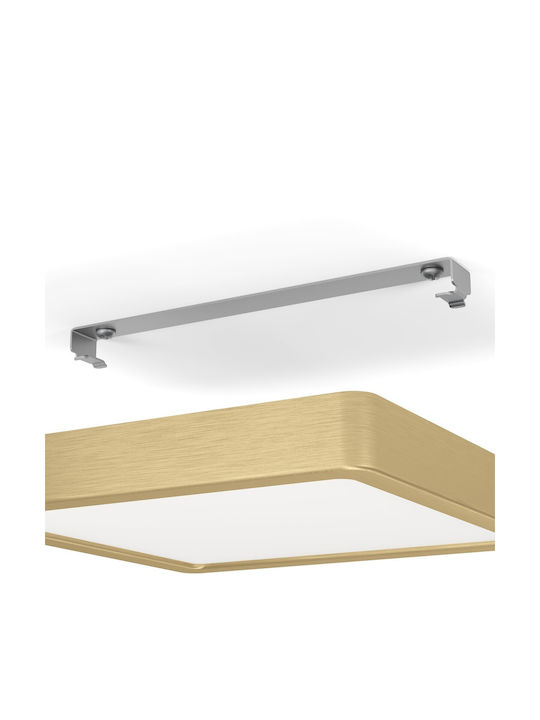 Eglo Fueva Ceiling Mount Light 21cm Gold with Integrated LED and Remote Control