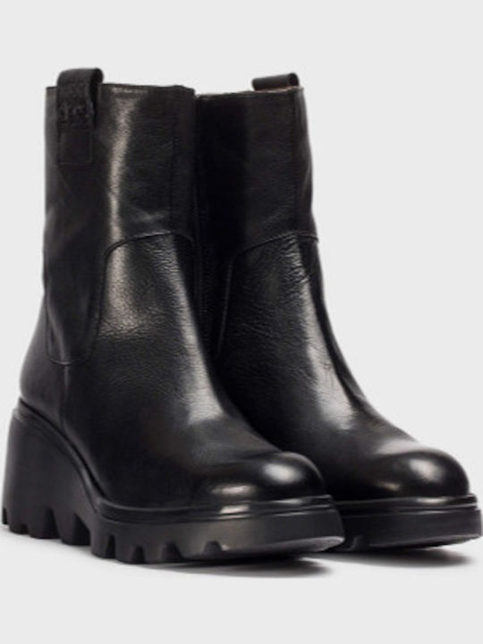 Women's Ankle Boots Platform Black