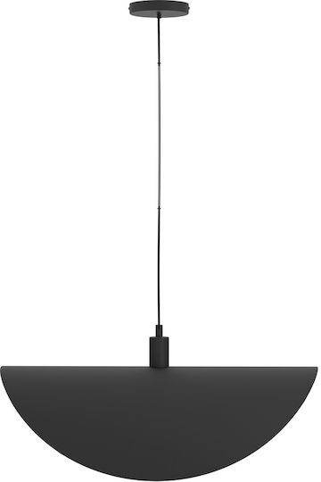 Eglo Saceda Κρεμαστό Φωτιστικό Μαύρο με Ντουί E27 80x55x200εκ.