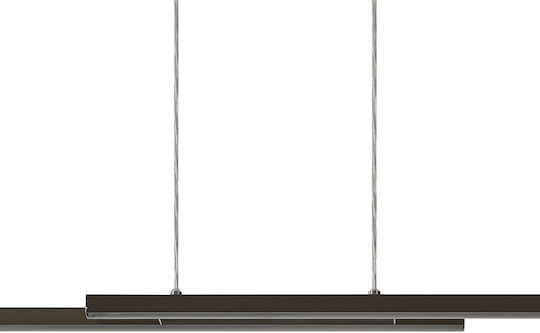 Eglo Fraioli C Pendant Light Silver Rail 105.5x10x120cm