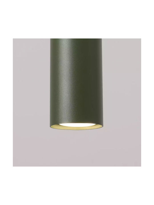 Sollux Lagos 3p Pendant Light Green