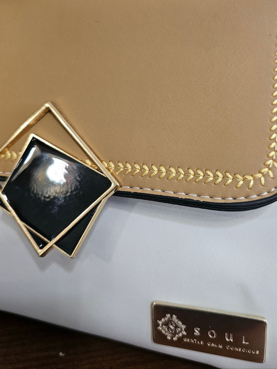 Women's Bag Shoulder Beige