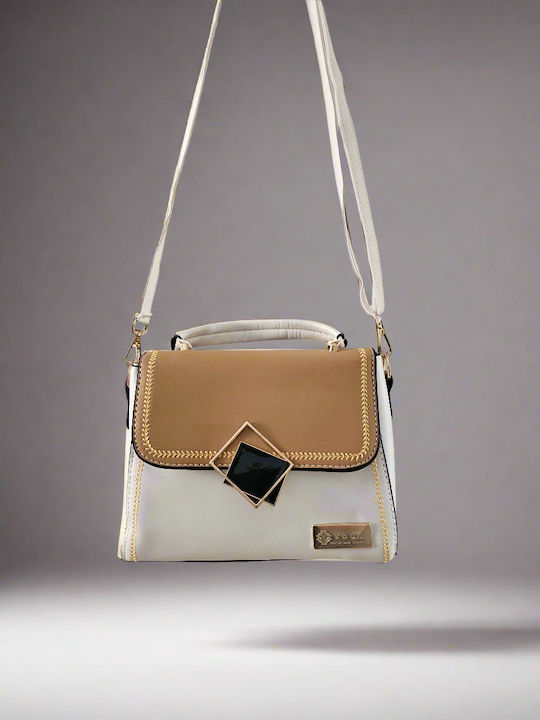 Women's Bag Shoulder Beige