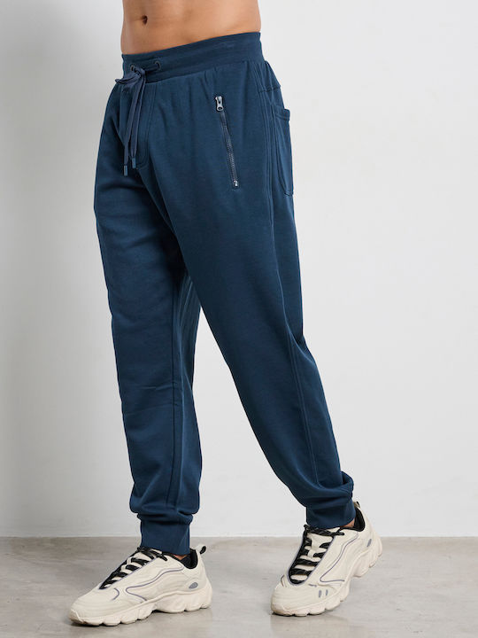 Sweatpants with Elastic Ocean