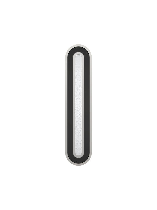 Eglo Macchioni Ceiling Mount Light 55cm Black with Integrated LED