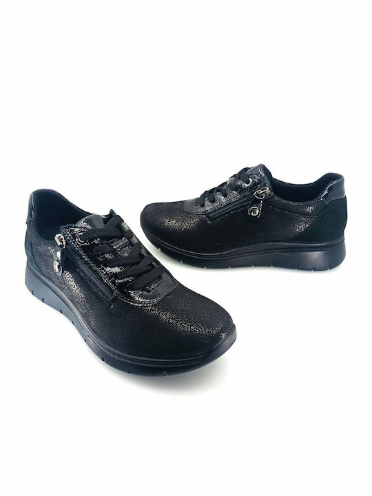 Damen Anatomisch Sneakers Schwarz