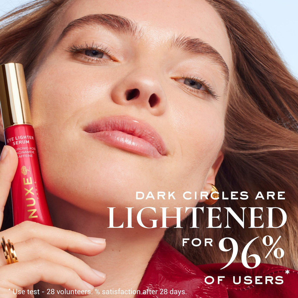 Nuxe Merveillance Ενυδατικό & Αντιγηραντικό Serum Ματιών με Νιασιναμίδη & Υαλουρονικό Οξύ για Μαύρους Κύκλους & Λάμψη 12ml