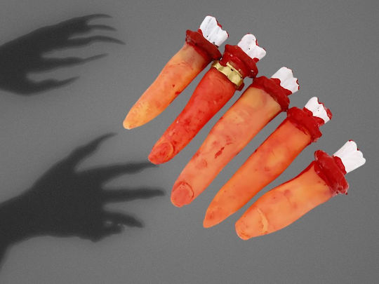 Accesoriu de Carnaval Roșu pentru Halloween 5buc