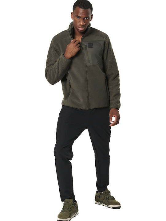 Men's Fleece Jacket Khaki