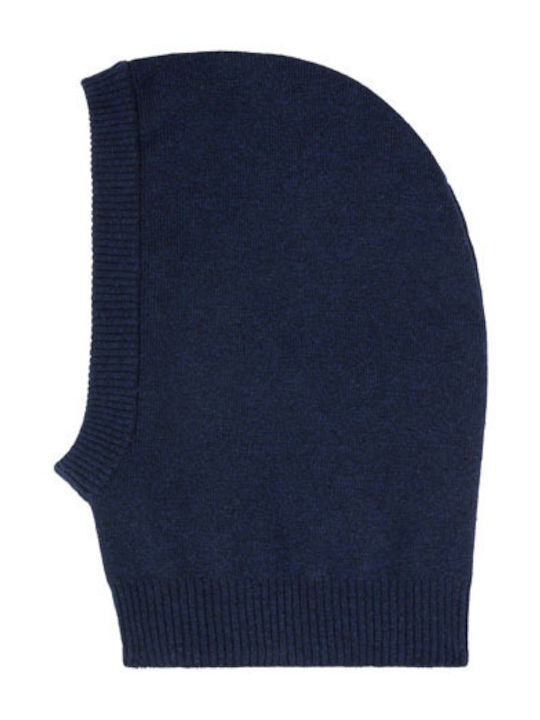Full Face Unisex Σκούφος Πλεκτός σε Navy Μπλε χρώμα