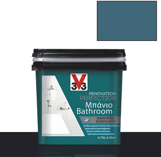 V33 Renovation Perfection Bathroom Цвят Син Дълбоко син 750мл