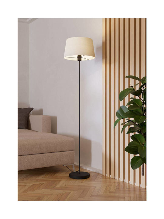 Eglo Stehleuchte H153cm. mit Fassung für Lampe E27 Schwarz