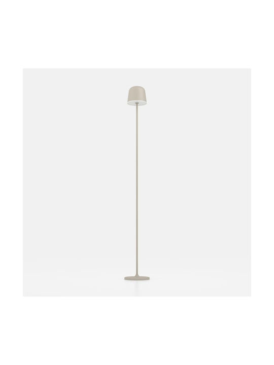 Eglo LED Φωτιστικό Δαπέδου με Θερμό Λευκό Φως 440lm Μπεζ