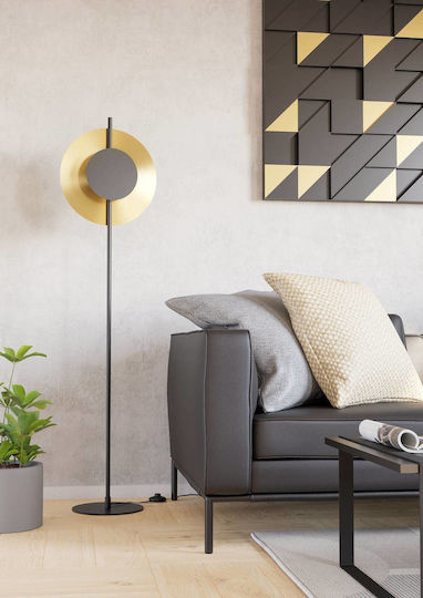 Eglo LED Φωτιστικό Δαπέδου Υ150xΜ38εκ. με Θερμό Λευκό Φως 1300lm Μαύρο